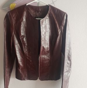 Woman's leather jacket